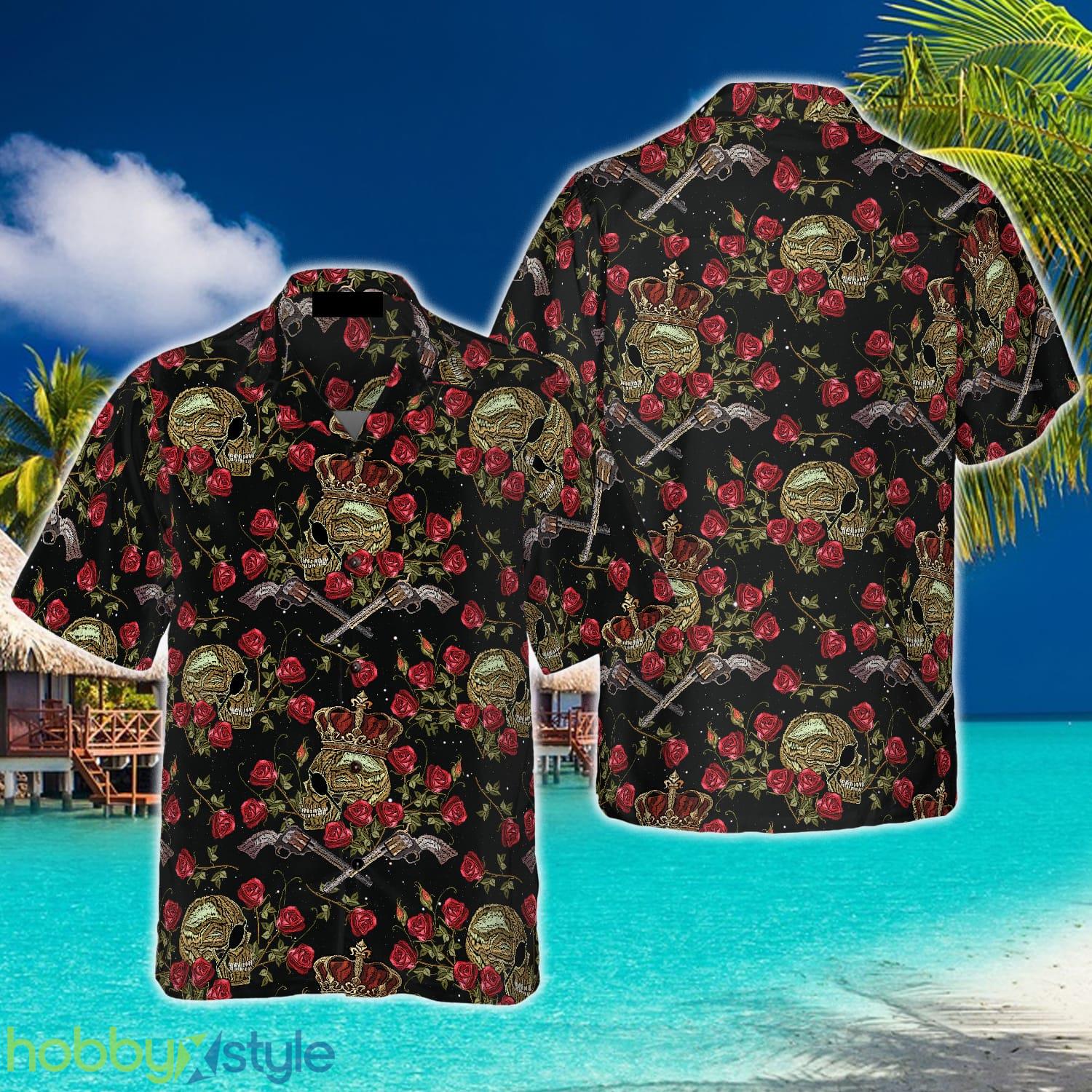 King Of Pirates In Crown Hawaiian Shirt Aloha Summer For Men And Women Gift - King Of Pirates In Crown Hawaiian Shirt_1