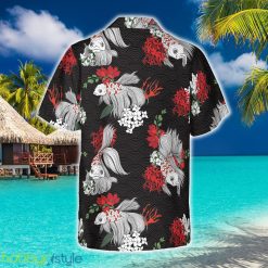 Koi Fish And Flowers Hawaiian Shirt Aloha Summer For Men And Women Gift - Koi Fish And Flowers Hawaiian Shirt_2
