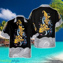 Koi Fish On Waves Hawaiian Shirt Aloha Summer For Men And Women Gift - Koi Fish On Waves Hawaiian Shirt_1
