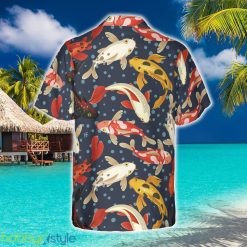Koi Fish Pattern v1 Hawaiian Shirt Summer Beach Gift For Men And Women - Koi Fish Pattern v1 Hawaiian Shirt_2