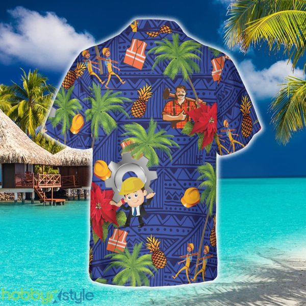 Laborer Proud 3D Hawaiian Shirt Beach Summer For Men And Women Gift - Laborer Proud Hawaiian Shirt_2