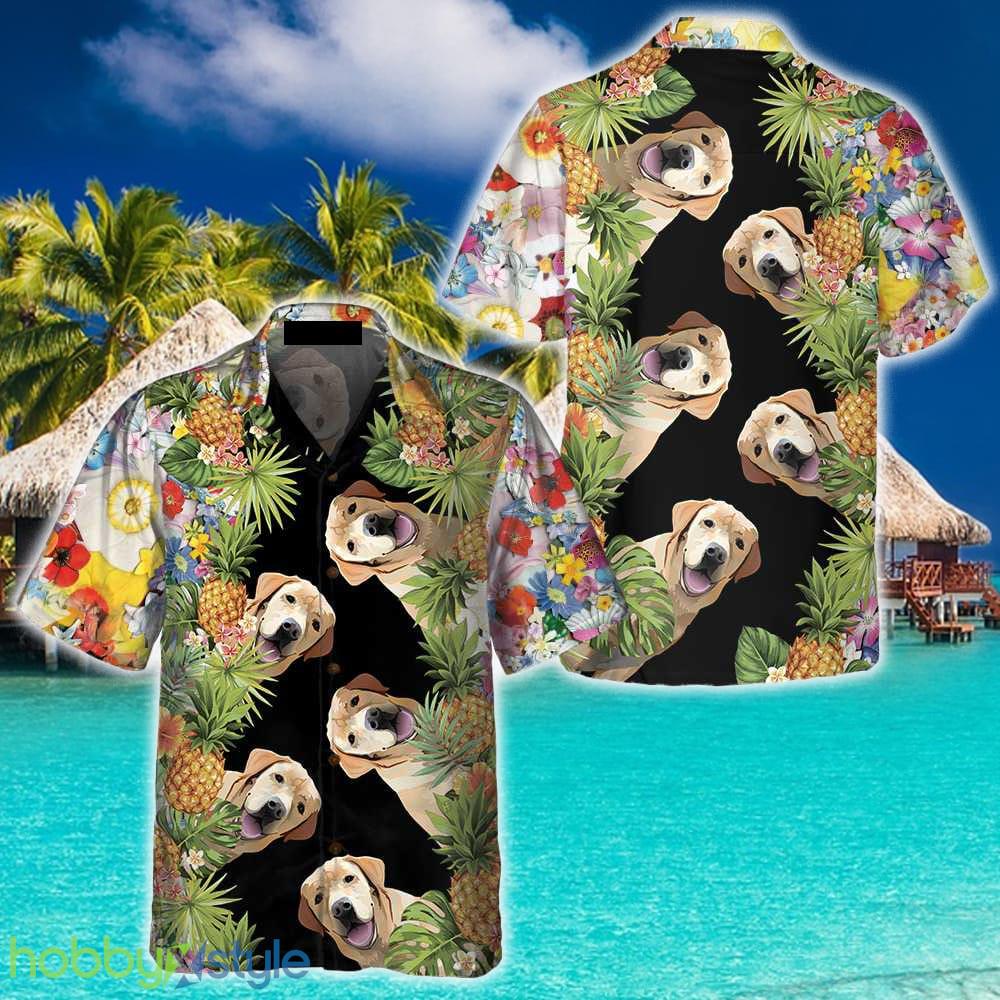 Labrador Retriever Aloha Hawaiian Shirt Aloha Summer For Men And Women Gift - Labrador Retriever Aloha Hawaiian Shirt, Funny Yellow Labrador Shirt For Men & Women_1