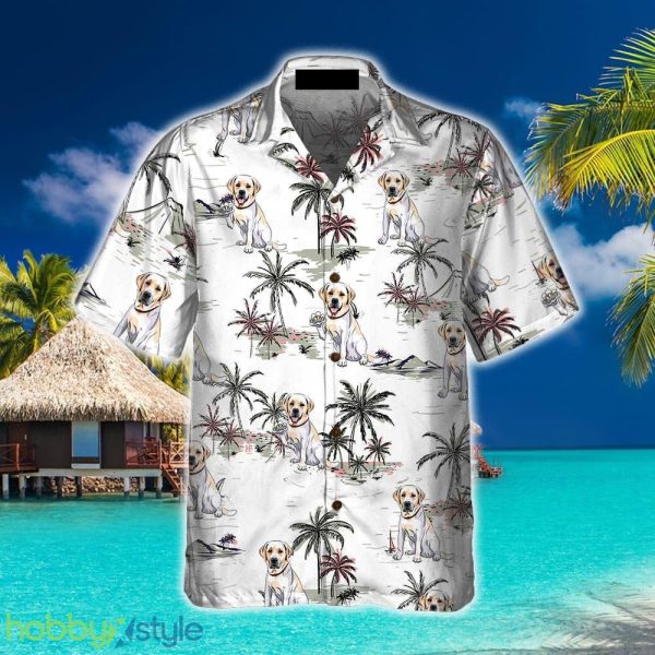 Labrador Retriever Tropical Pattern Dog Hawaiian Shirt Aloha Summer For Men And Women Gift - Labrador Retriever Tropical Pattern Dog Hawaiian Shirt, Labrador Retriever Dog Shirt For Men And Women, Best Gift For Labrador Lover_3