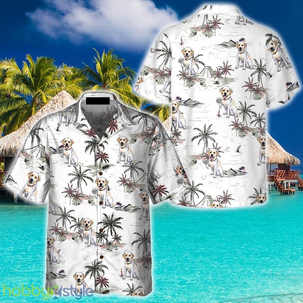 Labrador Retriever Tropical Pattern Dog Hawaiian Shirt Aloha Summer For Men And Women Gift - Labrador Retriever Tropical Pattern Dog Hawaiian Shirt, Labrador Retriever Dog Shirt For Men And Women, Best Gift For Labrador Lover_1