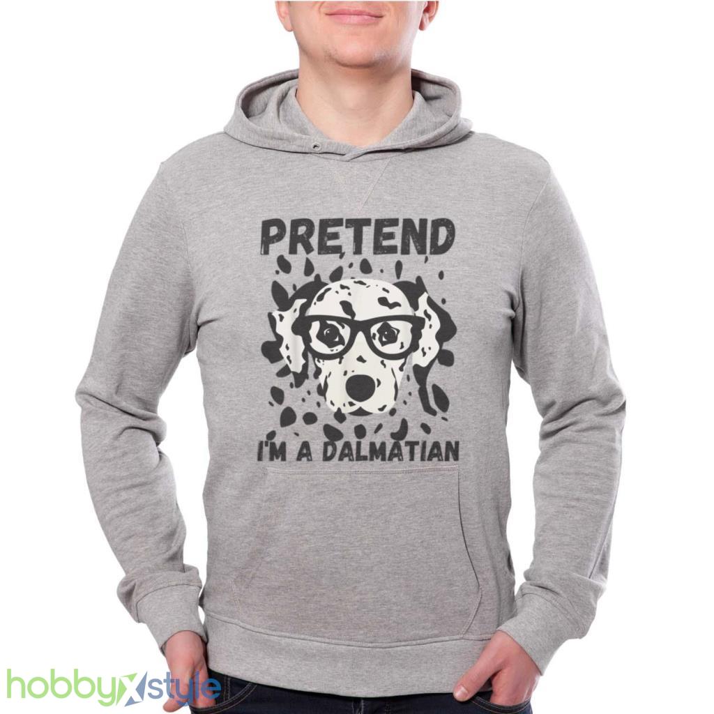 Lazy Funny Halloween Party Costume Pretend Im A Dalmatian T Shirt Product Photo 1