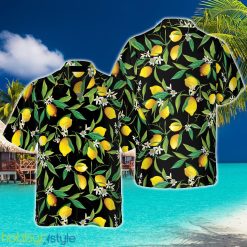 Lemon In Black 3D Hawaiian Shirt Beach Summer For Men And Women Gift - Lemon In Black Hawaiian Shirt_3