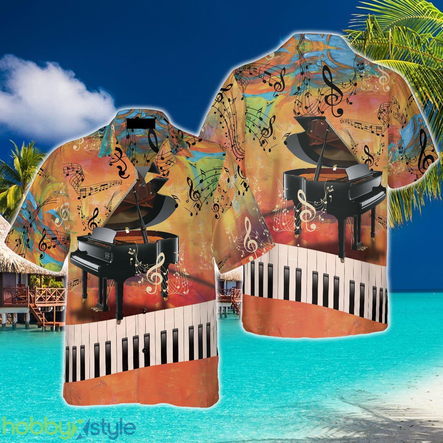 Let The Piano Guide You To The World Hawaiian Shirt Aloha Summer For Men And Women Gift - Let The Piano Guide You To The World Hawaiian Shirt_3