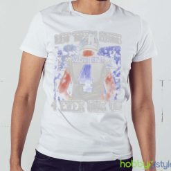 Let Them Hate 4 Ever Our Qb Shirt - White Men T-Shirt