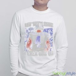 Let Them Hate 4 Ever Our Qb Shirt - White Sweatshirt