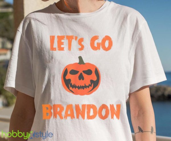 Lets Go Brandon Halloween Funny T Shirt Product Photo 7
