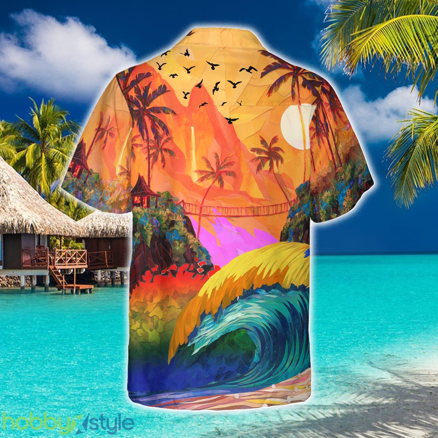 LGBT SUNSET HAWAIIAN SHIRT Aloha Summer For Men And Women Gift - LGBT SUNSET HAWAIIAN SHIRT Hawaiian Shirt_2
