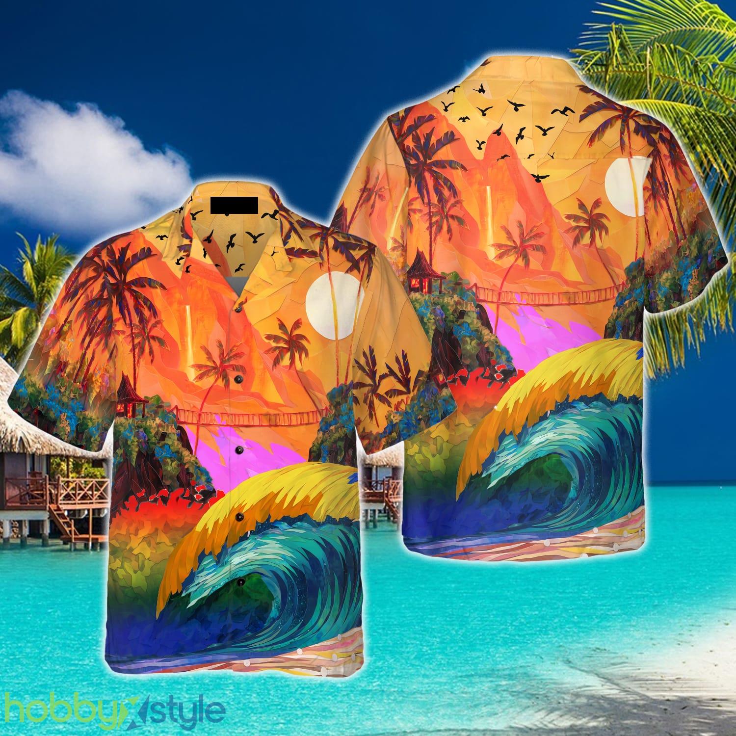 LGBT SUNSET HAWAIIAN SHIRT Aloha Summer For Men And Women Gift - LGBT SUNSET HAWAIIAN SHIRT Hawaiian Shirt_1