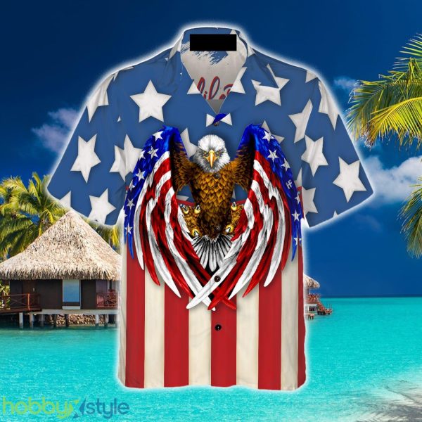 Liberty And Justice For All 3D Hawaiian Shirt Beach Summer For Men And Women Gift - Liberty And Justice For All Hawaiian Shirt_4