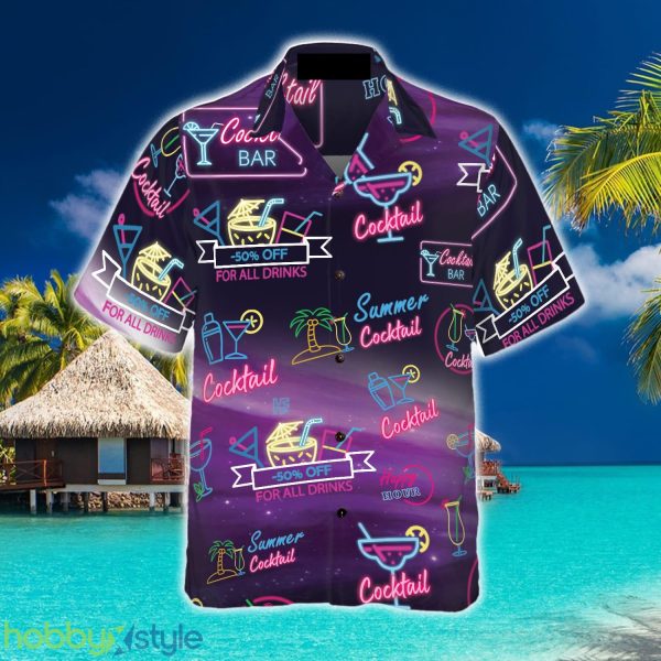 Life Is Better With Cocktail Hawaiian Shirt Summer Beach Gift For Men And Women - Life Is Better With Cocktail Hawaiian Shirt_3