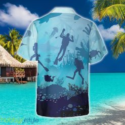 Life Is Diving Hawaiian Shirt Summer Beach Gift For Men And Women - Life Is Diving Hawaiian Shirt, Scuba Diving Shirt For Men, Cool Gift For Scuba Diver_2