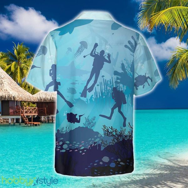 Life Is Diving Hawaiian Shirt Summer Beach Gift For Men And Women - Life Is Diving Hawaiian Shirt, Scuba Diving Shirt For Men, Cool Gift For Scuba Diver_2