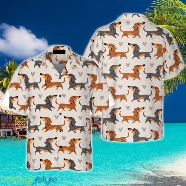 Life Of Dachshund Dog Hawaiian Shirt Summer Beach Gift For Men And Women - Life Of Dachshund Dog Hawaiian Shirt_3