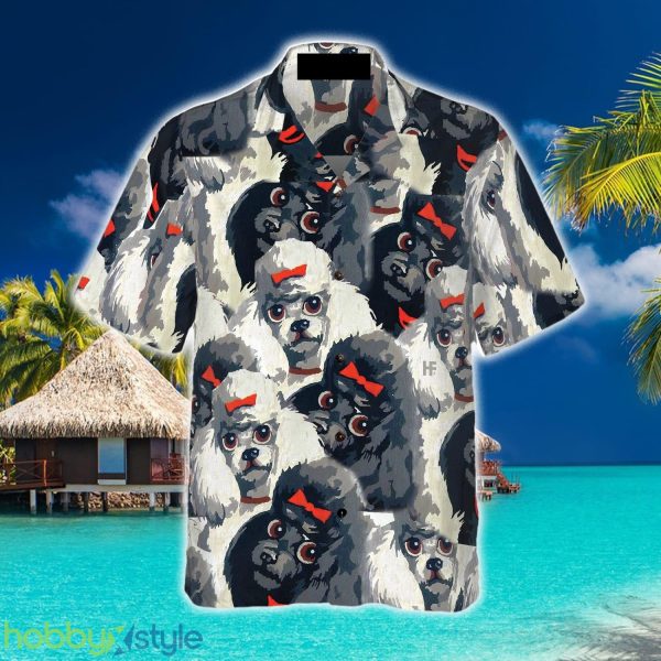 Little Sweet Poodles Hawaiian Shirt Aloha Summer For Men And Women Gift - Little Sweet Poodles Hawaiian Shirt_4