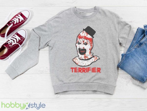 Love Funny Men Terrifier Halloween Shirt Product Photo 3