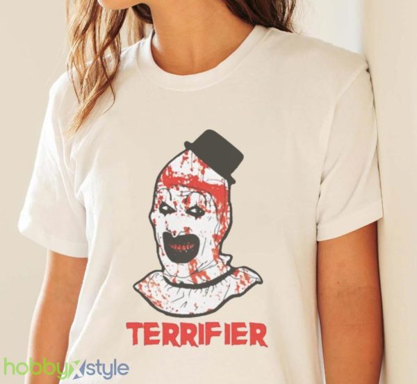 Love Funny Men Terrifier Halloween Shirt Product Photo 4