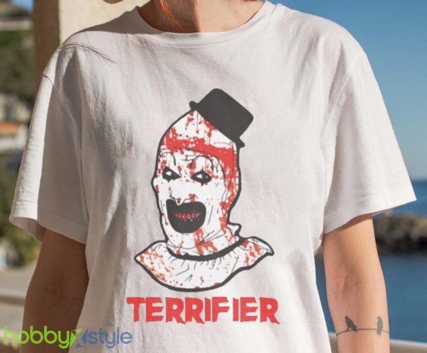Love Funny Men Terrifier Halloween Shirt Product Photo 7