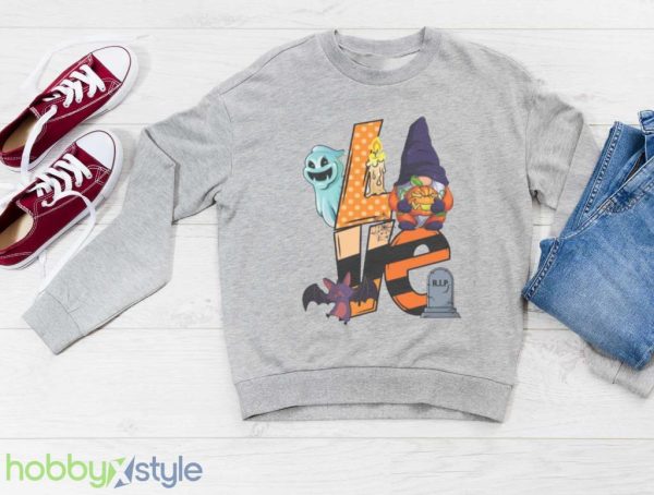 Love Halloween Gnomes Love Shirt Product Photo 3