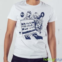 Lowinterest Data Mining Shirt - White Men T-Shirt