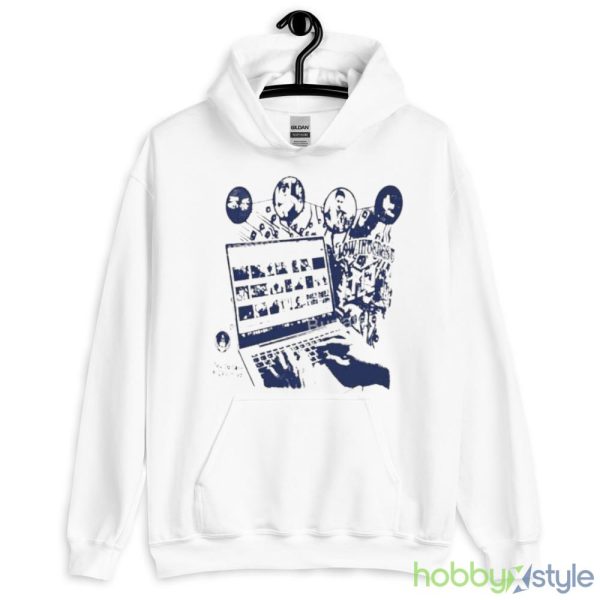 Lowinterest Data Mining Shirt - 18500 Unisex Heavy Blend Hooded Sweatshirt-1