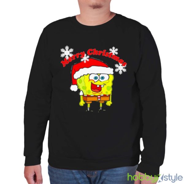 Merry Christmas Spongebob Collection Halloween Shirt - Unisex Sweatshirt