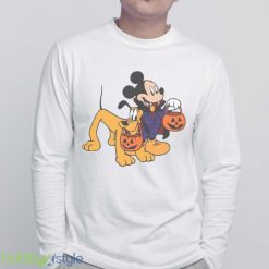 Mickey And Pluto Mickey And Minnie Mickey Comfort Color Halloween Shirt Product Photo 6