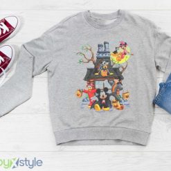 Mickey Haunted House Halloween Shirt Product Photo 3