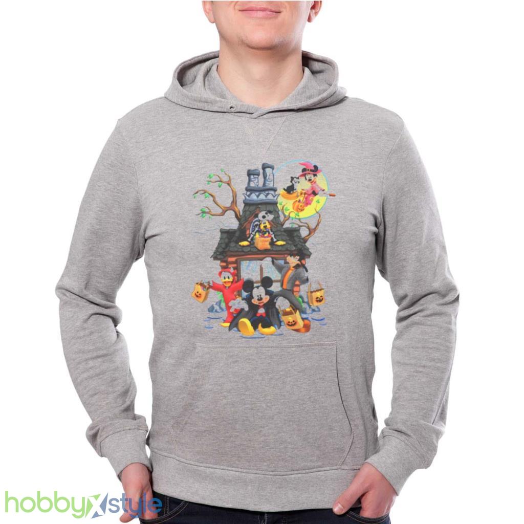 Mickey Haunted House Halloween Shirt Product Photo 1