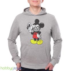 Mickey Horror Face Mickey And Minnie Minnie Mickey Halloween Shirt Product Photo 2