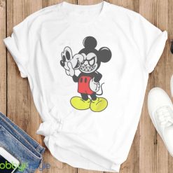 Mickey Horror Face Mickey And Minnie Minnie Mickey Halloween Shirt Product Photo 3