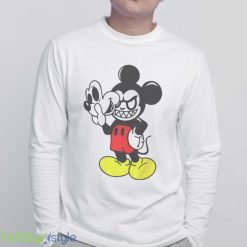 Mickey Horror Face Mickey And Minnie Minnie Mickey Halloween Shirt Product Photo 6