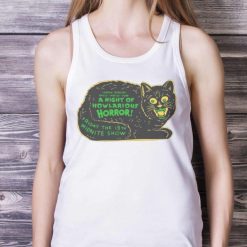 Midnite Show Halloween Spookshow Cat Shirt Product Photo 5
