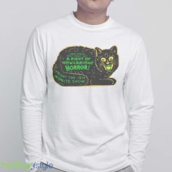 Midnite Show Halloween Spookshow Cat Shirt Product Photo 6