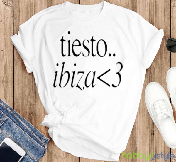 Mira Joyce Tiesto Ibiza 3 Shirt - T-SHIRT FLAT
