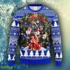 MLB New York Mets Tree Ugly Christmas Fleece Sweater For Men Women - MLB New York Mets Tree Ugly Christmas Fleece Sweater_2
