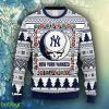 MLB New York Yankees Grateful Dead Ugly Christmas Fleece Sweater For Men Women - MLB New York Yankees Grateful Dead Ugly Christmas Fleece Sweater_2