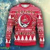 MLB St. Louis Cardinals Grateful Dead Ugly Christmas Fleece Sweater For Men Women - MLB St. Louis Cardinals Grateful Dead Ugly Christmas Fleece Sweater_2