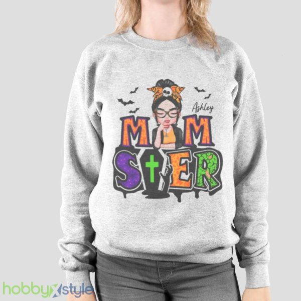 Mom Halloween Momster T Shirt Product Photo 2