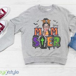 Mom Halloween Momster T Shirt Product Photo 3
