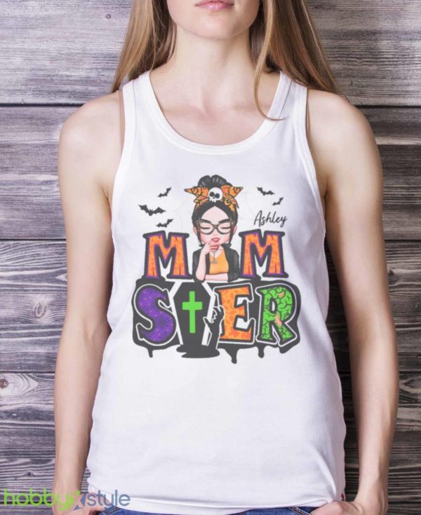 Mom Halloween Momster T Shirt Product Photo 5