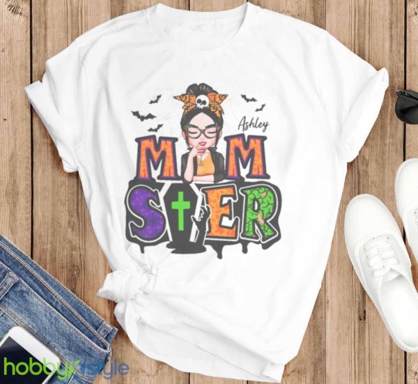 Mom Halloween Momster T Shirt Product Photo 6