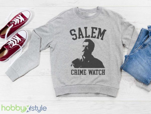 Movie Hubie Halloween Salem Crime Watch Shirt Product Photo 3