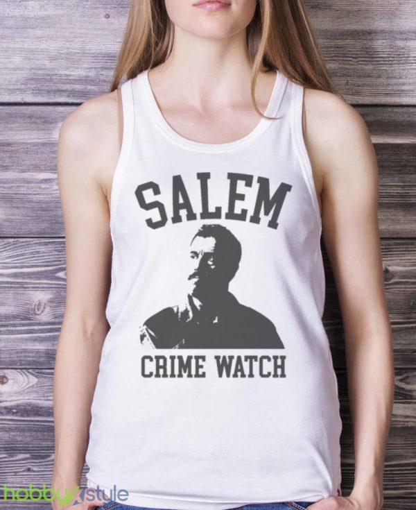 Movie Hubie Halloween Salem Crime Watch Shirt Product Photo 5