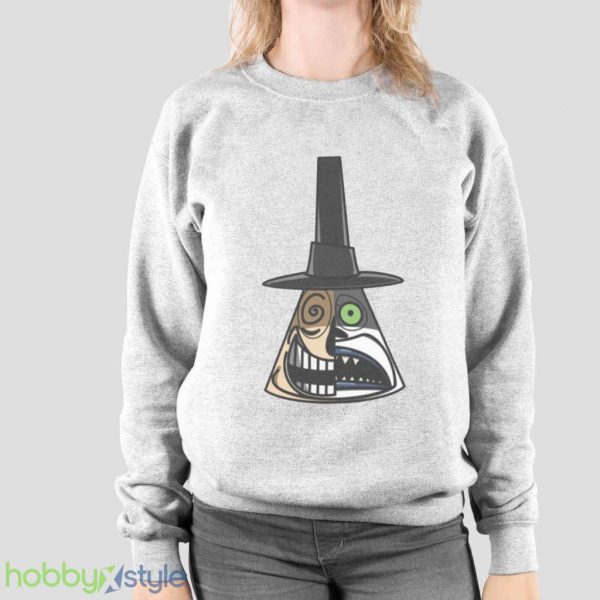 Mr Mayor Wearing Black Hat Scary Halloween Shirt Product Photo 2