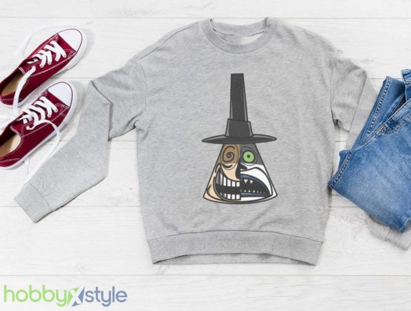 Mr Mayor Wearing Black Hat Scary Halloween Shirt Product Photo 3