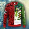 NCAA Christmas Georgia Bulldogs Grinch & Scooby-Doo Christmas Ugly Sweater For Men Women - NCAA Georgia Bulldogs Grinch & Scooby-Doo Christmas Ugly Sweater_2
